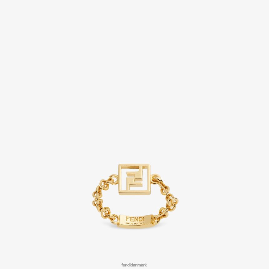 metal ring Kvinder Fendi smykker guld A44V2D1611