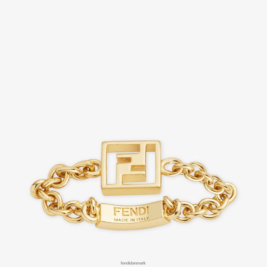 metal ring Kvinder Fendi smykker guld A44V2D1611