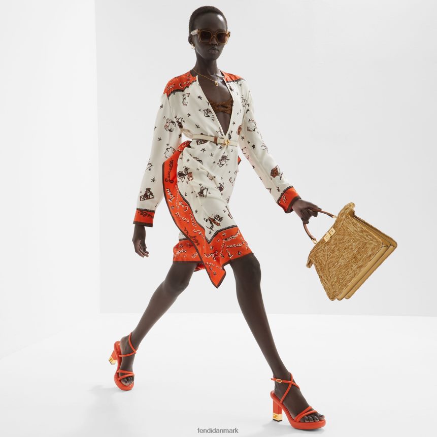 vendbart camellia læder bælte Kvinder Fendi tilbehør flerfarvet A44V2D105