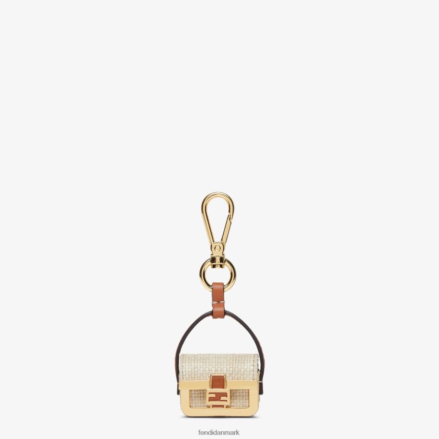 naturlig raffia charme Kvinder Fendi tilbehør beige A44V2D101