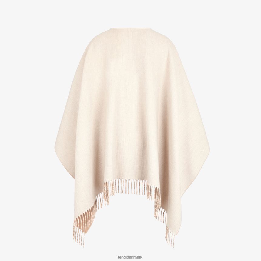 uld og kashmir poncho Kvinder Fendi tilbehør mode A44V2D507
