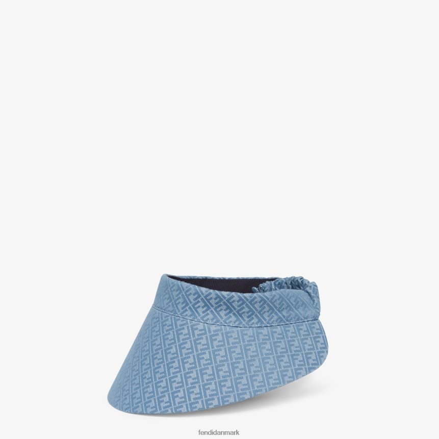 denim-effekt visir Kvinder Fendi tilbehør blå A44V2D219