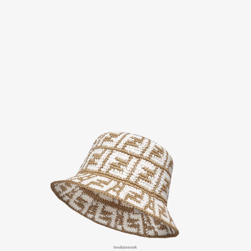 raffia bøttehat Kvinder Fendi tilbehør beige A44V2D196