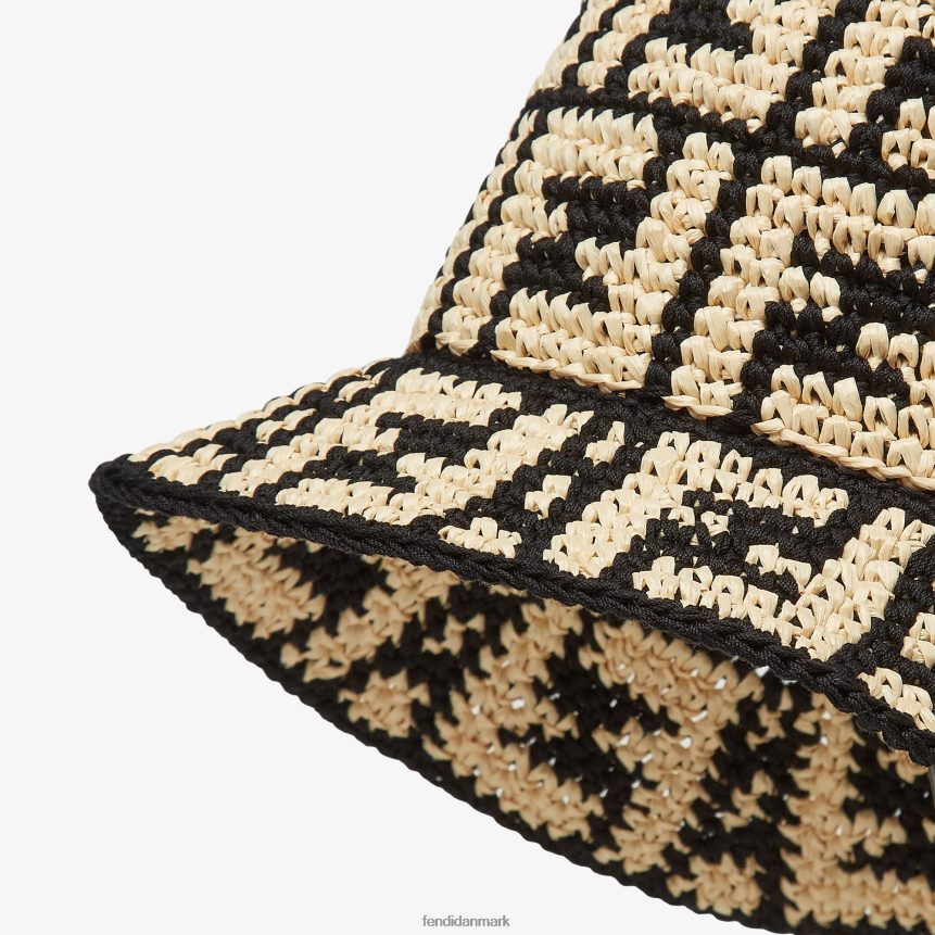 raffia bøttehat Kvinder Fendi tilbehør beige A44V2D355