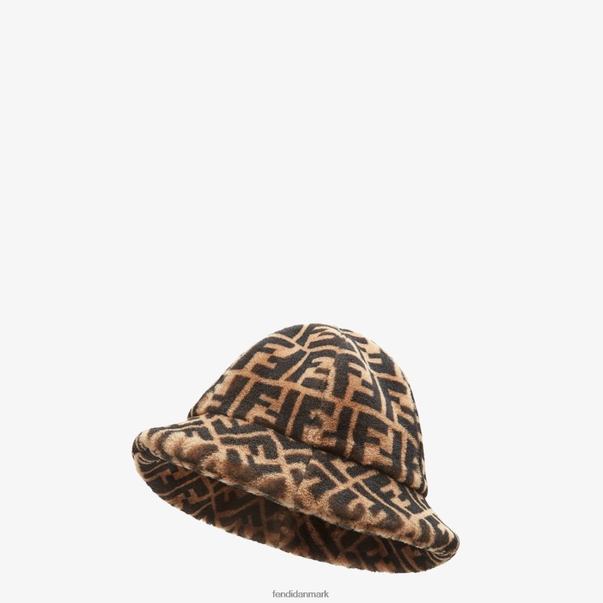 shearling hat Kvinder Fendi tilbehør Brun A44V2D506
