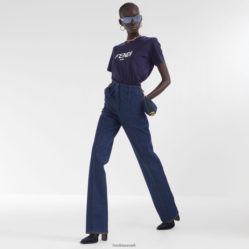 denim charme Kvinder Fendi tilbehør blå A44V2D303