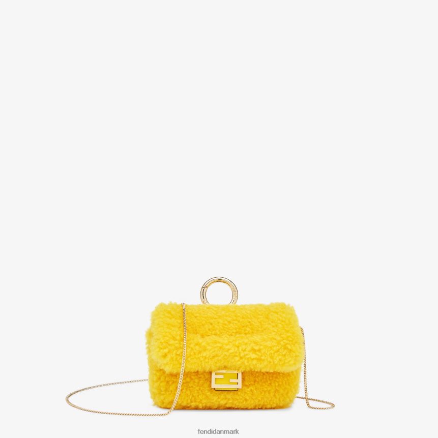 fåreskinds charme Kvinder Fendi tilbehør gul A44V2D390