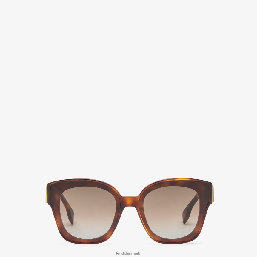havana acetat solbriller Kvinder Fendi tilbehør mode A44V2D149