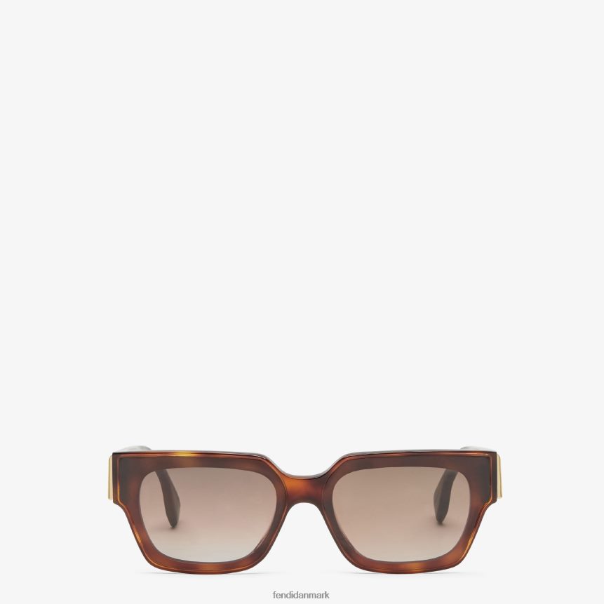 havana acetat solbriller Kvinder Fendi tilbehør mode A44V2D252