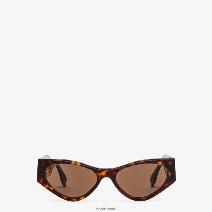 havana acetat solbriller Kvinder Fendi tilbehør mode A44V2D354