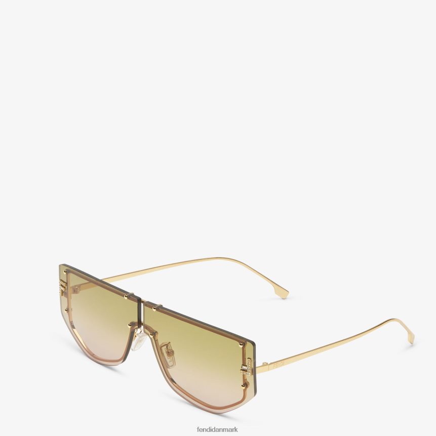 skærmsolbriller med tofarvede gradientglas Kvinder Fendi tilbehør mode A44V2D205