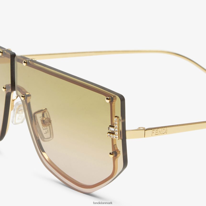 skærmsolbriller med tofarvede gradientglas Kvinder Fendi tilbehør mode A44V2D205
