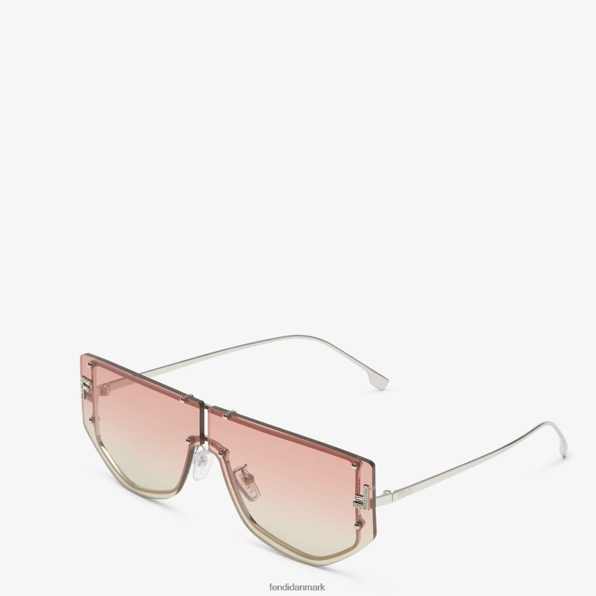 skærmsolbriller med tofarvede gradientglas Kvinder Fendi tilbehør mode A44V2D228