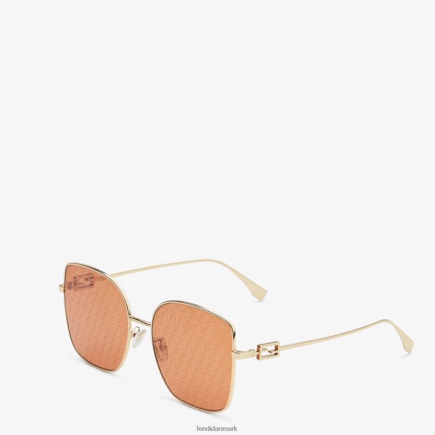 solbriller med linser og ff micro logo Kvinder Fendi tilbehør mode A44V2D345