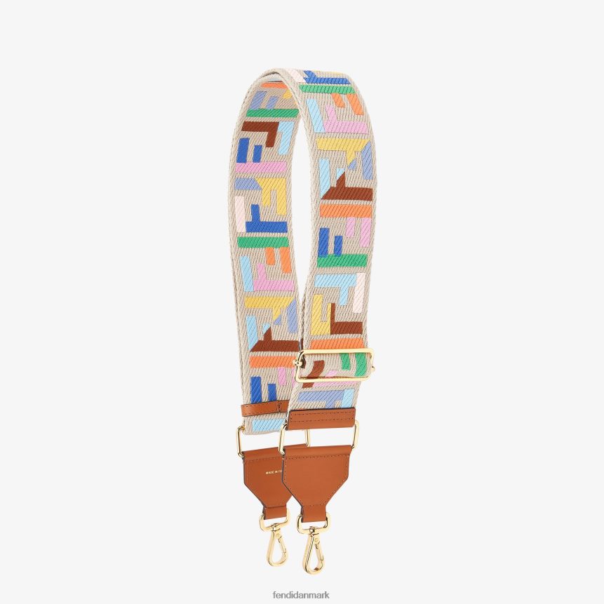 bånd skulderrem Kvinder Fendi tilbehør beige A44V2D379