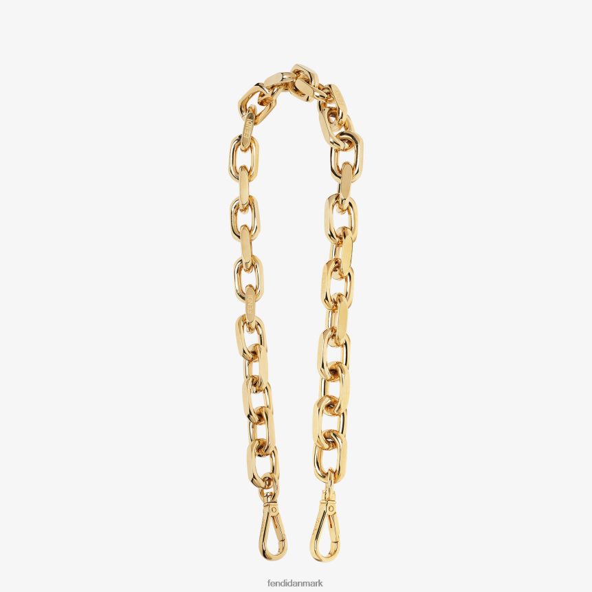 metal skulderrem Kvinder Fendi tilbehør beige A44V2D8