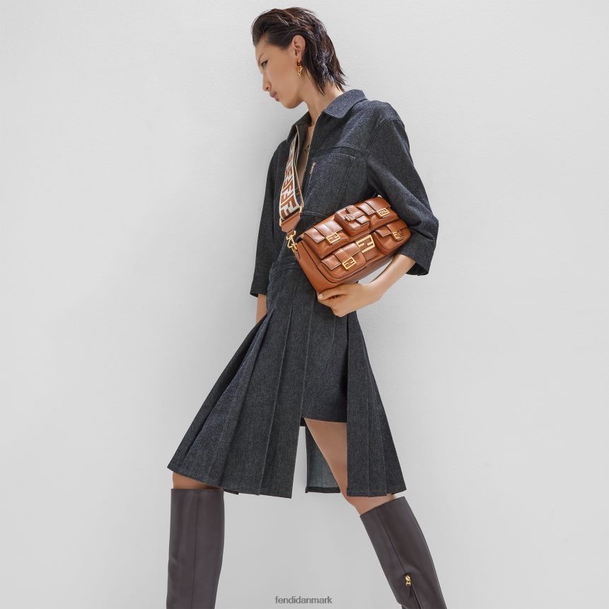 reversibel skulderrem Kvinder Fendi tilbehør Brun A44V2D41