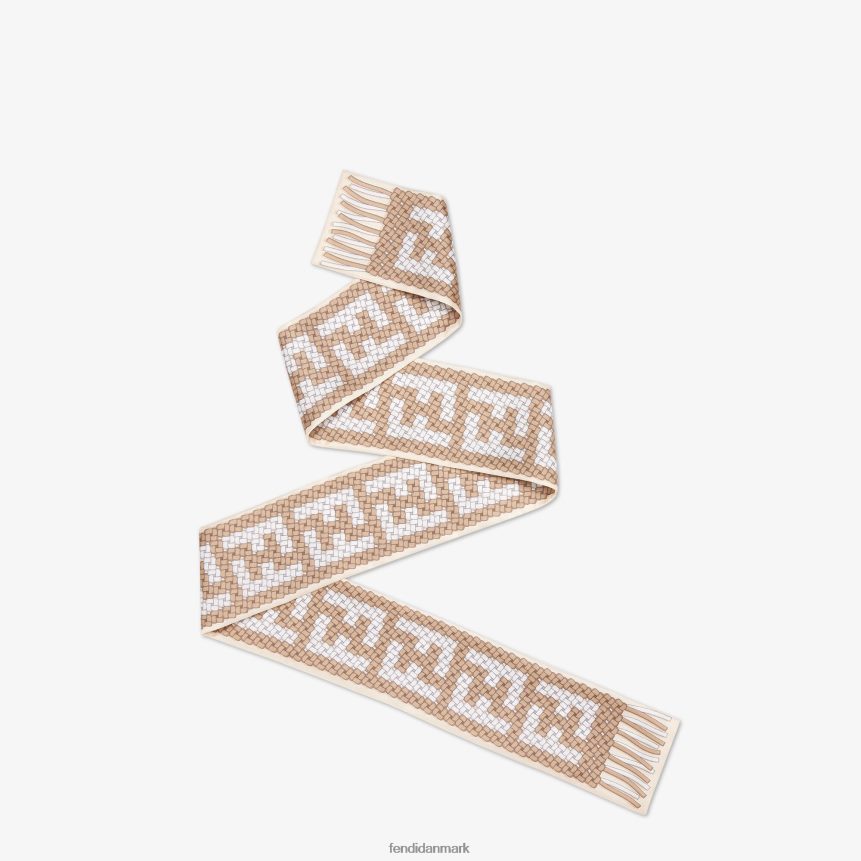 indpakket silke bandeau Kvinder Fendi tilbehør beige A44V2D200