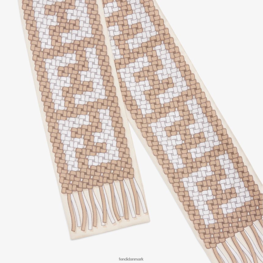 indpakket silke bandeau Kvinder Fendi tilbehør beige A44V2D200