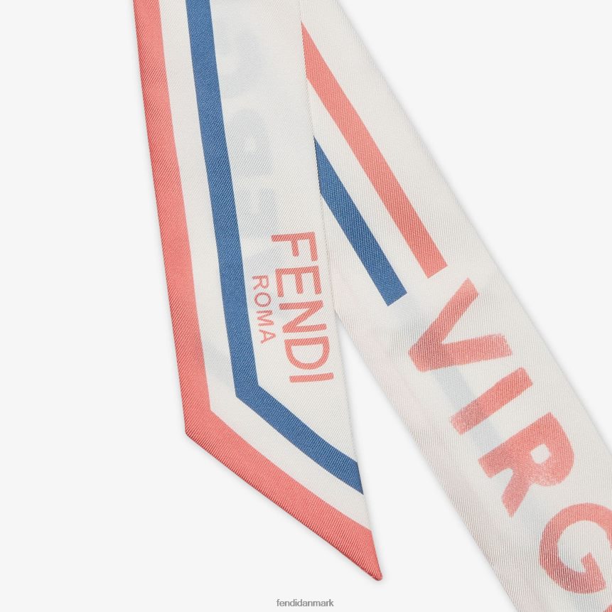 indpakket silke bandeau Kvinder Fendi tilbehør hvid A44V2D115