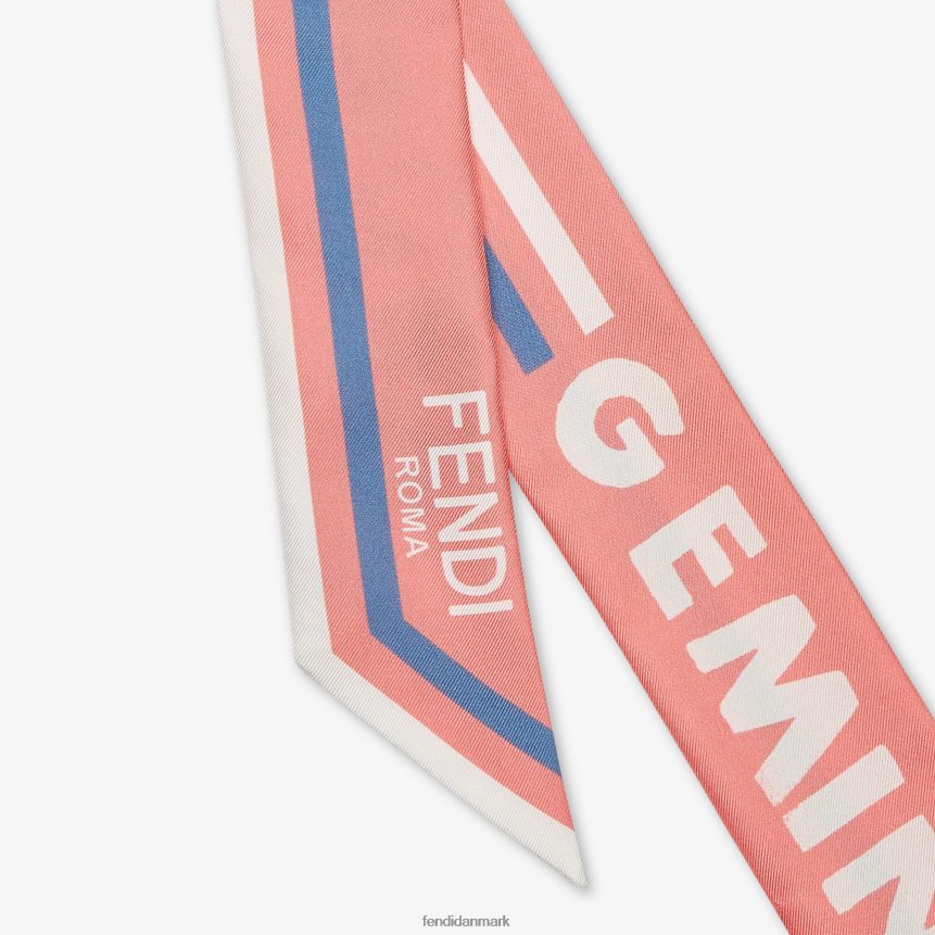 indpakket silke bandeau Kvinder Fendi tilbehør lyserød A44V2D120