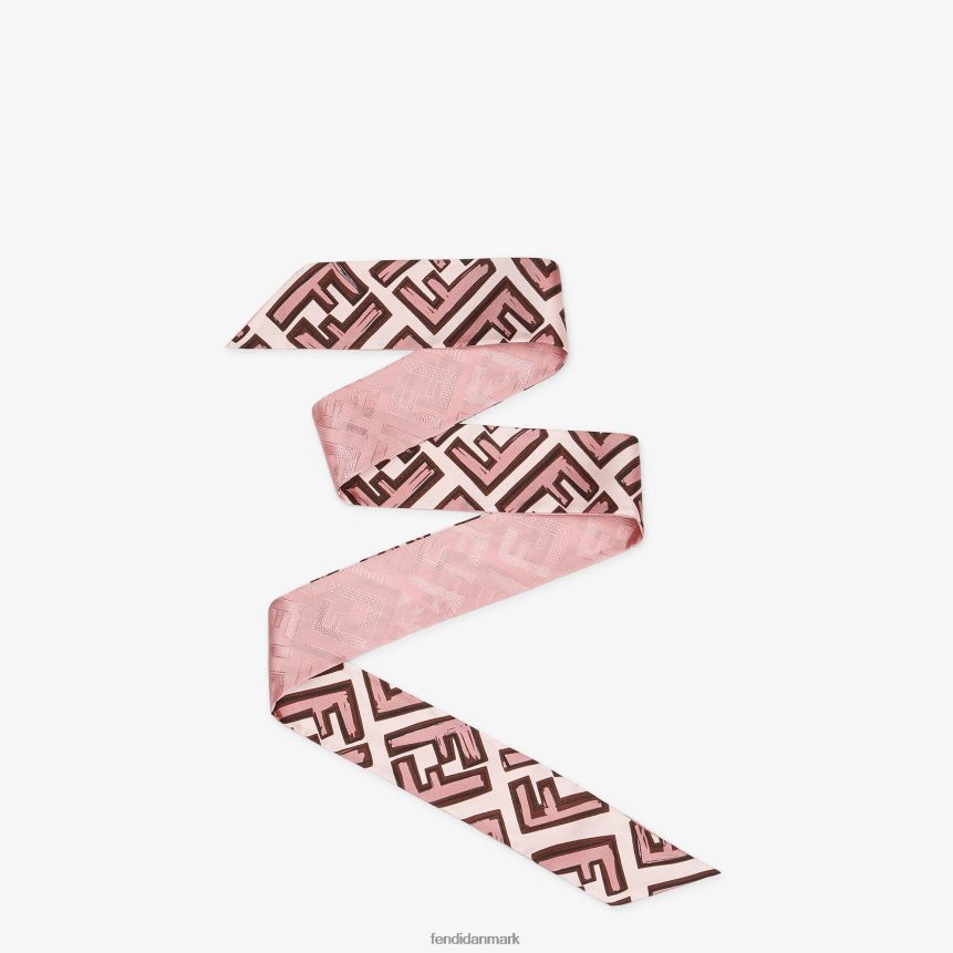 indpakket silke bandeau Kvinder Fendi tilbehør lyserød A44V2D479
