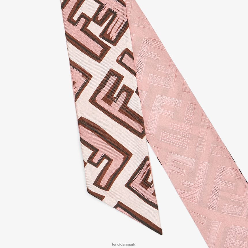 indpakket silke bandeau Kvinder Fendi tilbehør lyserød A44V2D479