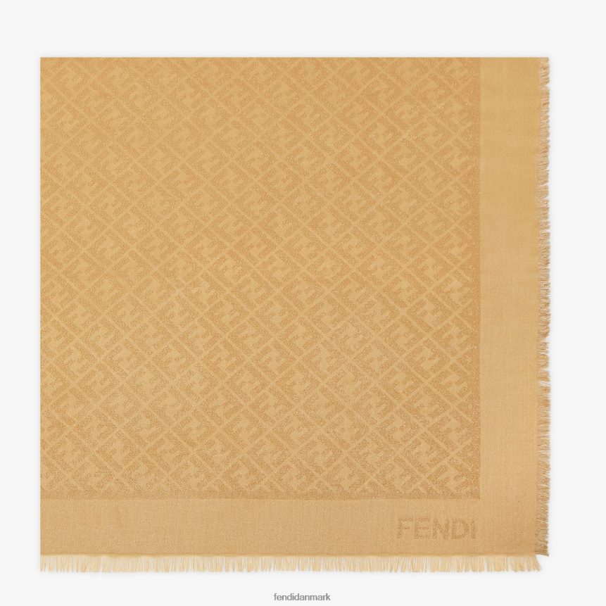 lurex sjal Kvinder Fendi tilbehør beige A44V2D130