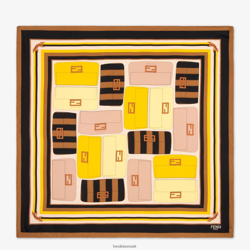 multisilke foulard Kvinder Fendi tilbehør mode A44V2D498