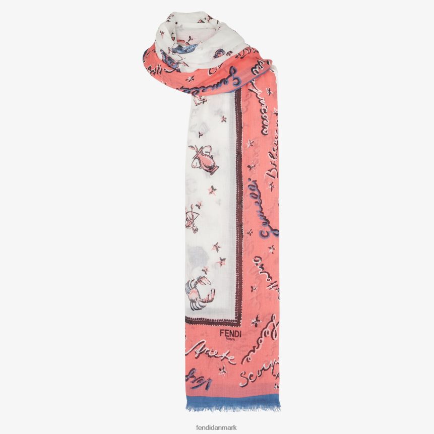 silke stjal Kvinder Fendi tilbehør lyserød A44V2D11