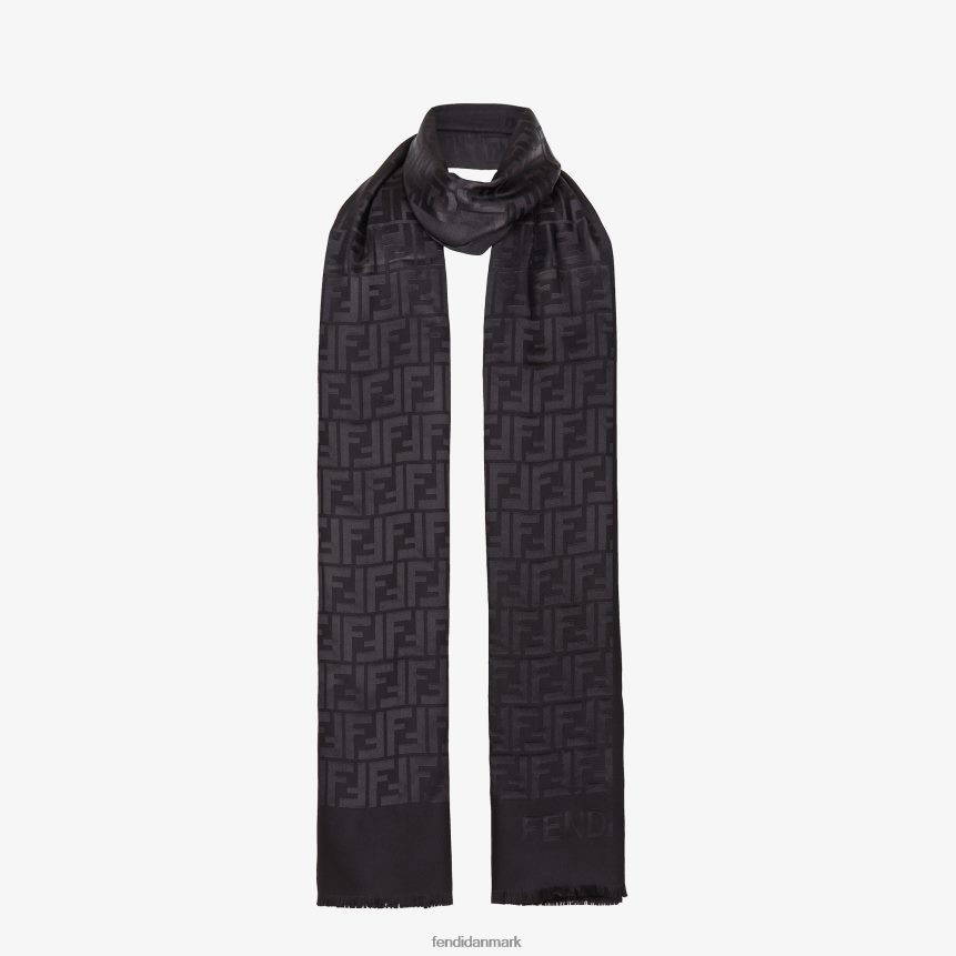 silke stjal Kvinder Fendi tilbehør sort A44V2D285