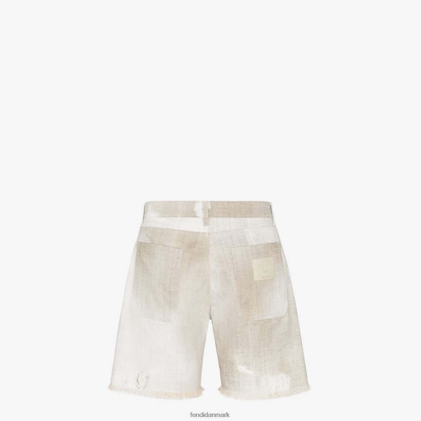 bermuda denimbukser Mænd Fendi beklædning beige A44V2D2002