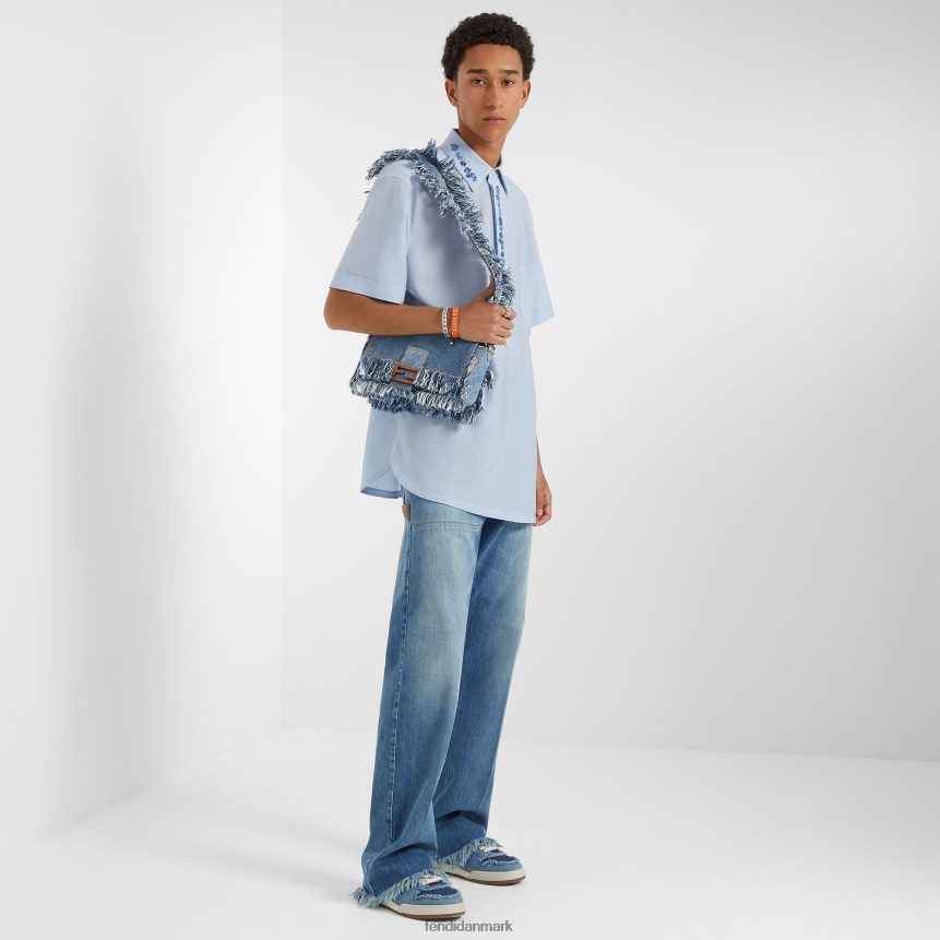 denim bukser Mænd Fendi beklædning blå A44V2D2021