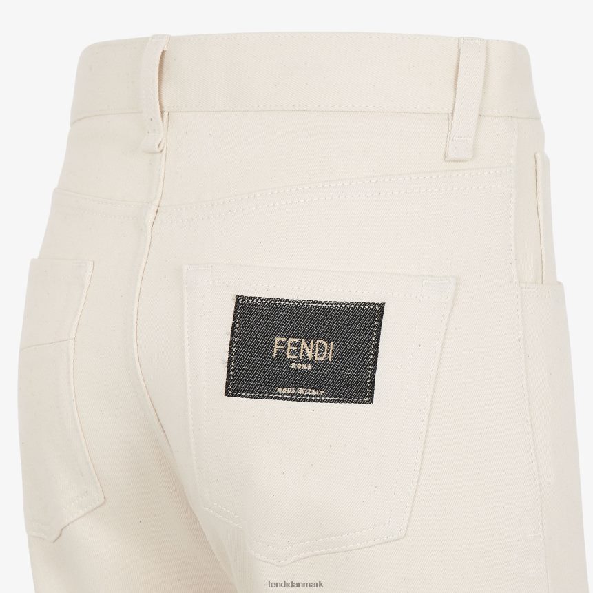denim bukser Mænd Fendi beklædning hvid A44V2D2120