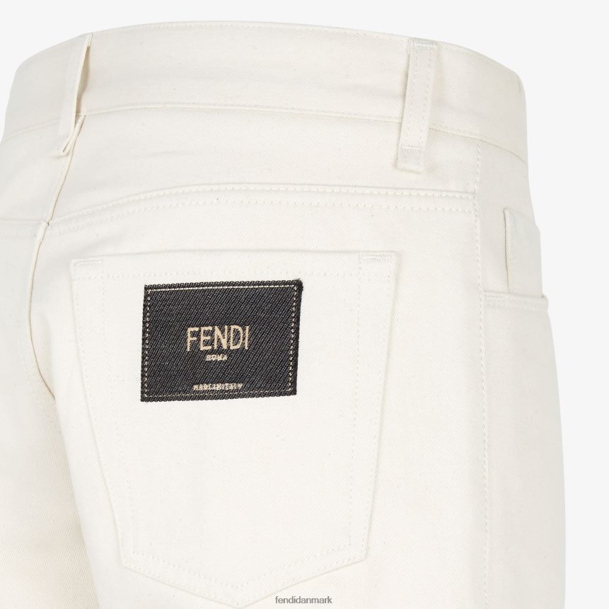 denim bukser Mænd Fendi beklædning hvid A44V2D2135