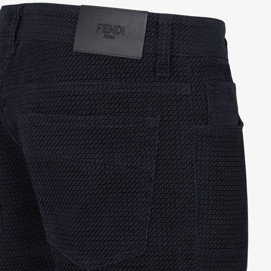denim jeans Mænd Fendi beklædning blå A44V2D2211