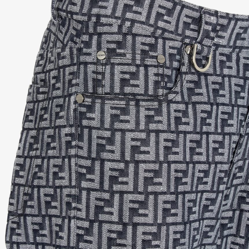 ff denimbukser Mænd Fendi beklædning blå A44V2D2040