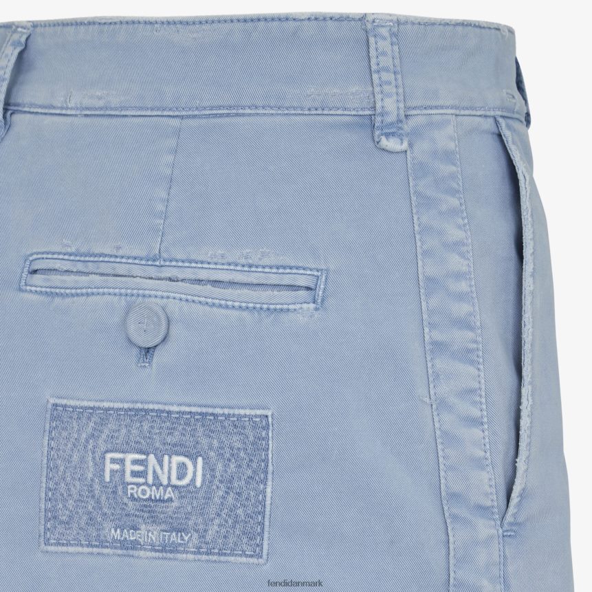 gabardin bukser Mænd Fendi beklædning lyseblå A44V2D1961