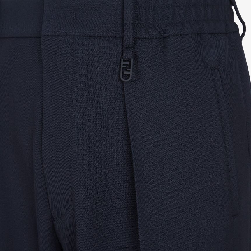 uld bukser Mænd Fendi beklædning blå A44V2D1921