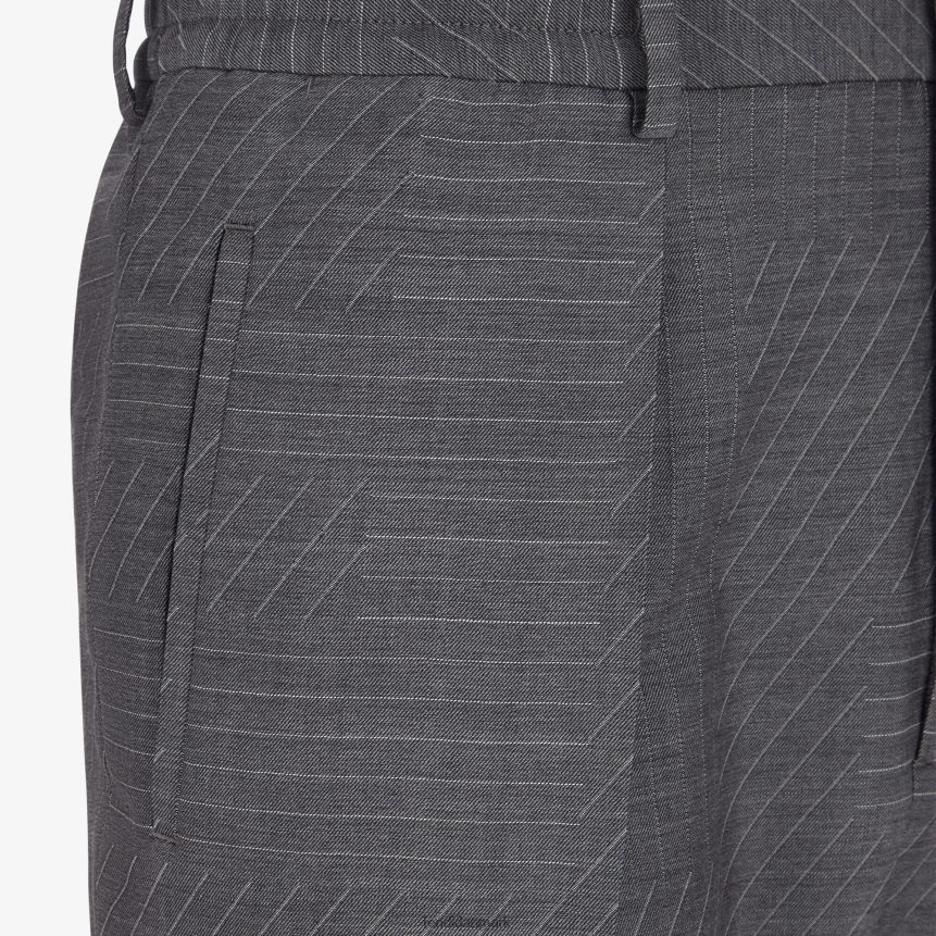 uld bukser Mænd Fendi beklædning grå A44V2D1968