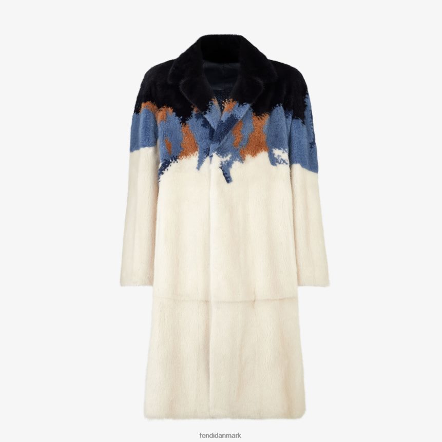 minkpels Mænd Fendi beklædning hvid A44V2D2086