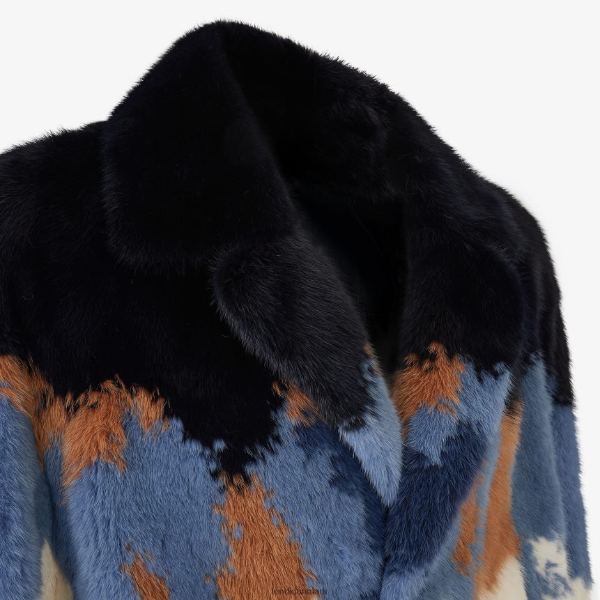 minkpels Mænd Fendi beklædning hvid A44V2D2086