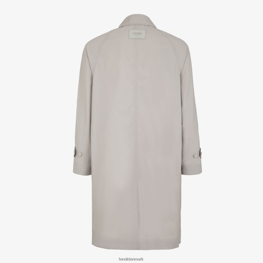 nylon trenchcoat Mænd Fendi beklædning grå A44V2D2057