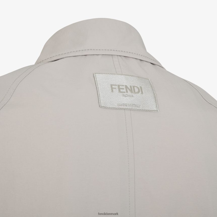 nylon trenchcoat Mænd Fendi beklædning grå A44V2D2057
