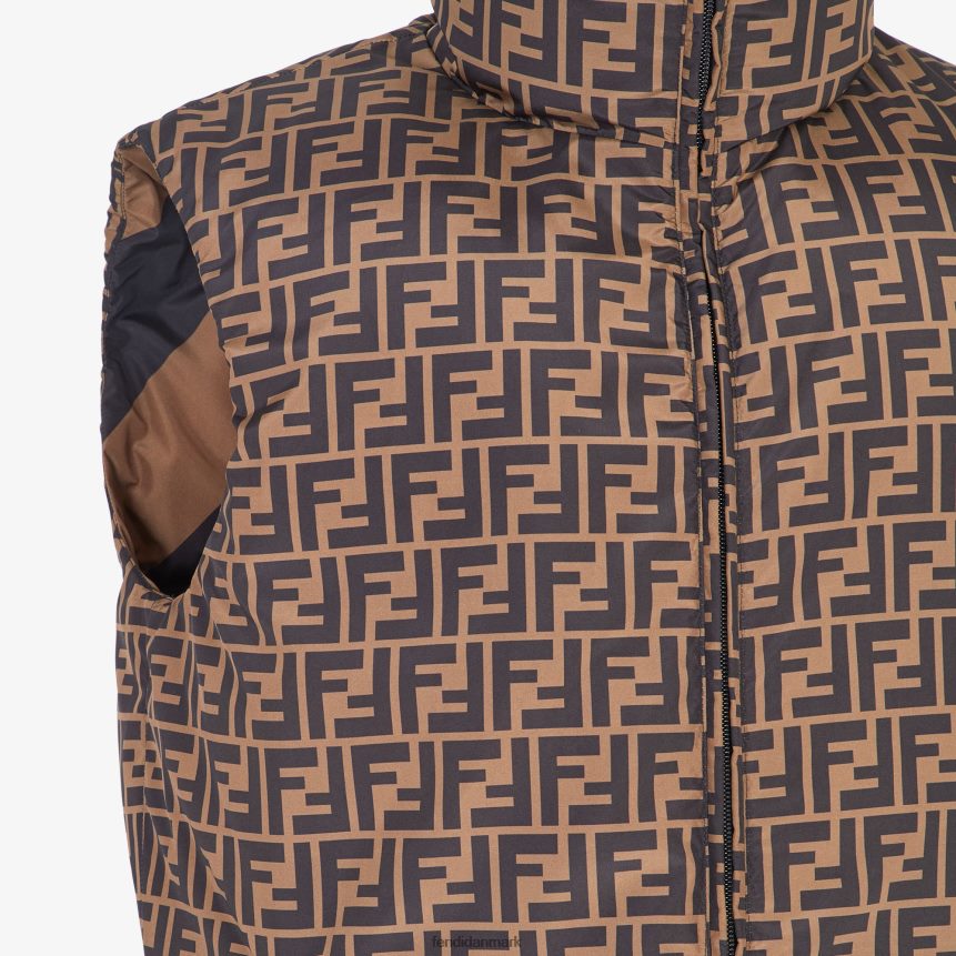 nylon vest Mænd Fendi beklædning Brun A44V2D2166