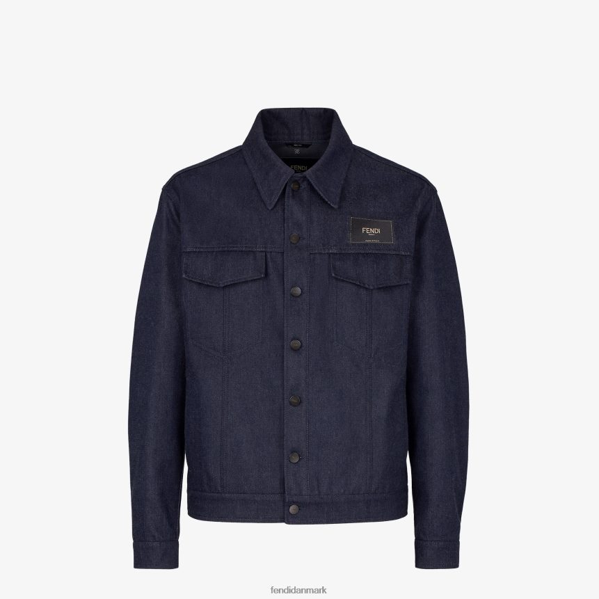 denimjakke Mænd Fendi beklædning blå A44V2D2140