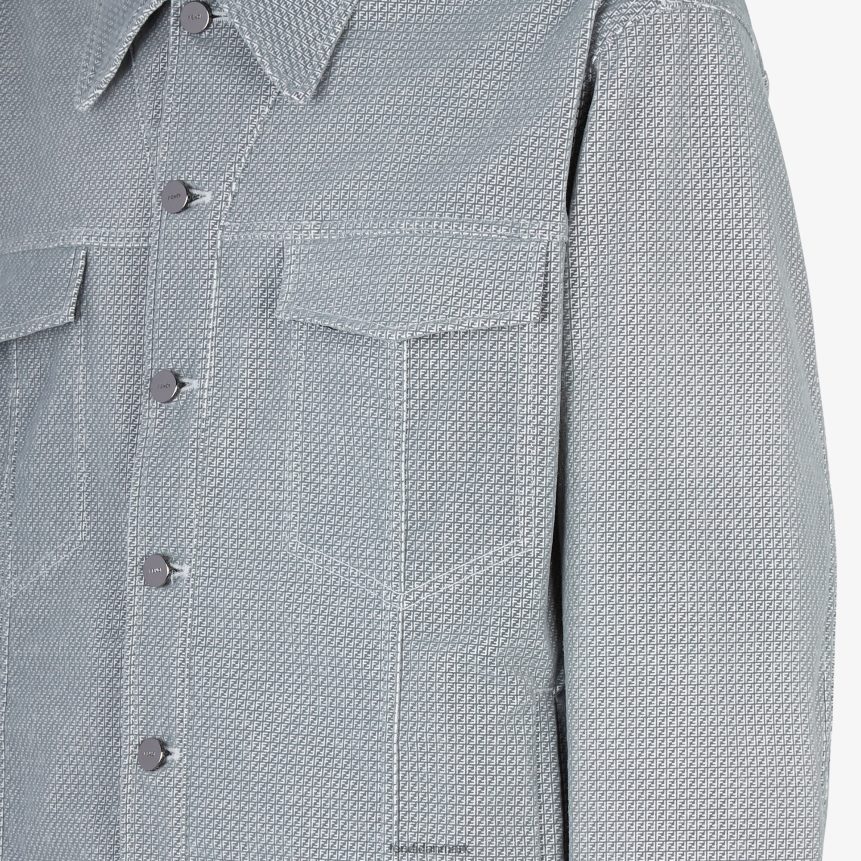 denimjakke Mænd Fendi beklædning grå A44V2D2125