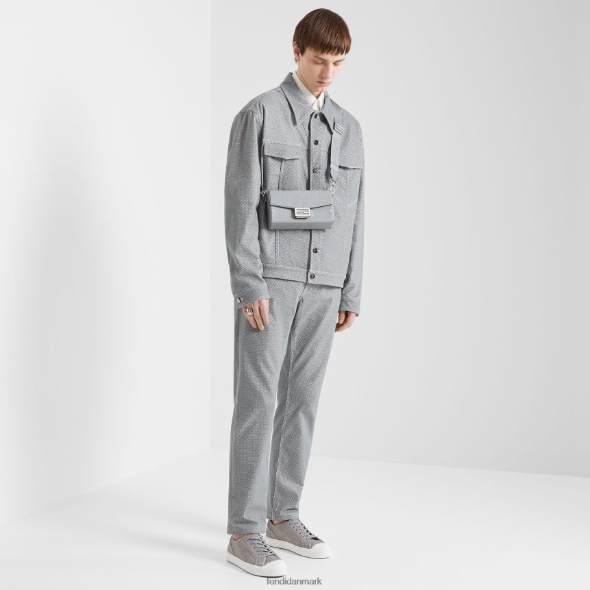 denimjakke Mænd Fendi beklædning grå A44V2D2125