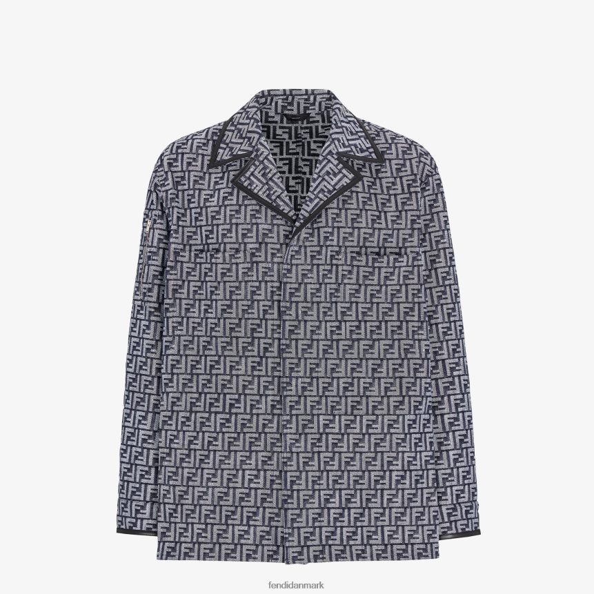 ff denim jakke Mænd Fendi beklædning blå A44V2D2039