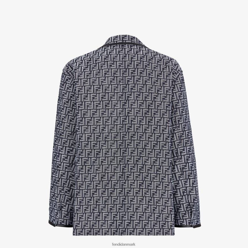 ff denim jakke Mænd Fendi beklædning blå A44V2D2039